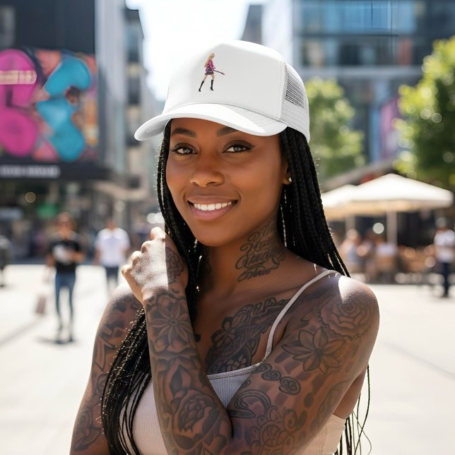 Gorra De Camionero Barbie Trucker Hat (Subido por el creador)