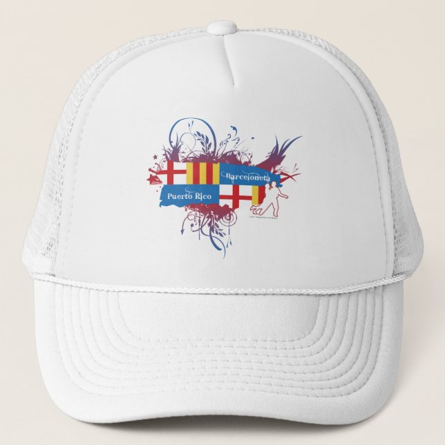 Gorra De Camionero Barceloneta - Puerto Rico (Anverso)
