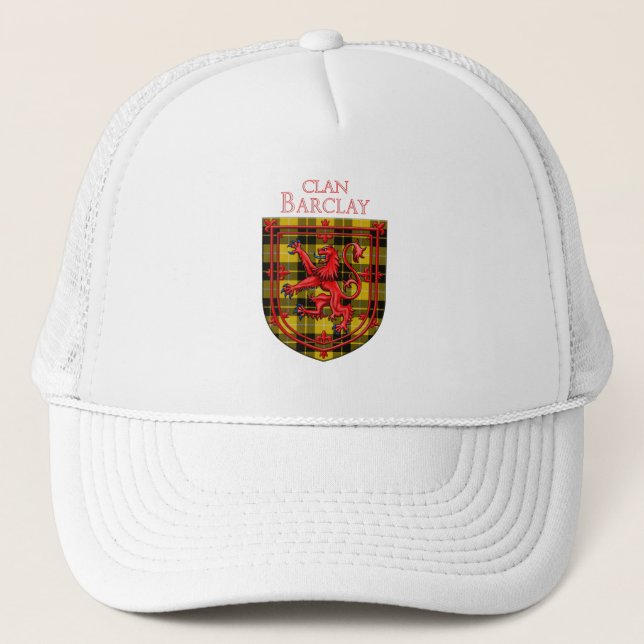 Gorra De Camionero Barclay Vestido Tartan Scottish Plaid (Anverso)