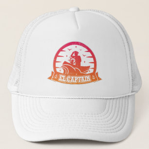 Gorra De Camionero Barco Ancla Capitán Genial Y Vela Retro