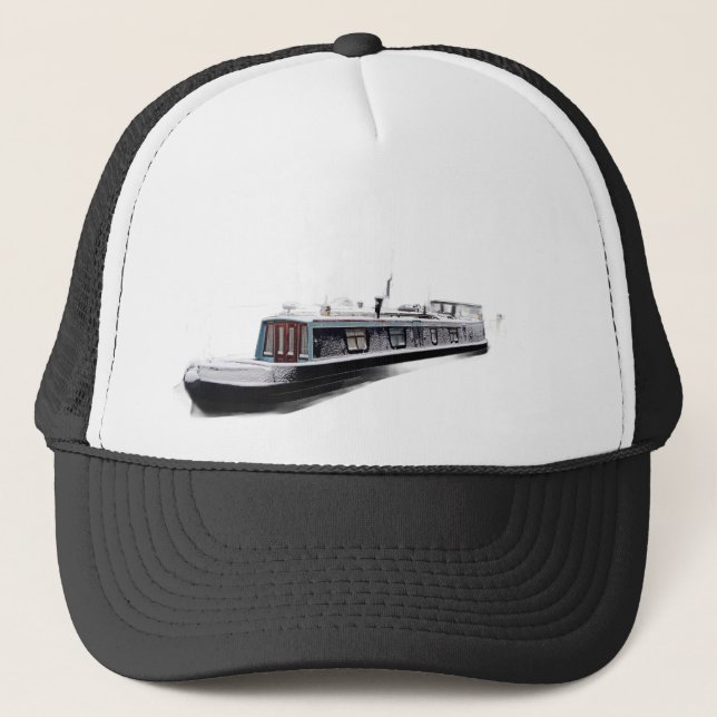 Gorra De Camionero Barco azul claro (Anverso)