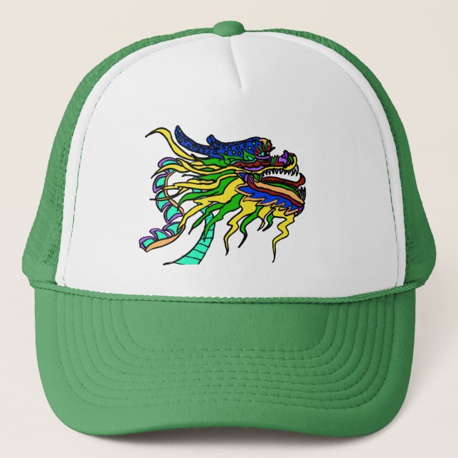 Gorra De Camionero Barco dragón del emperador (Anverso)