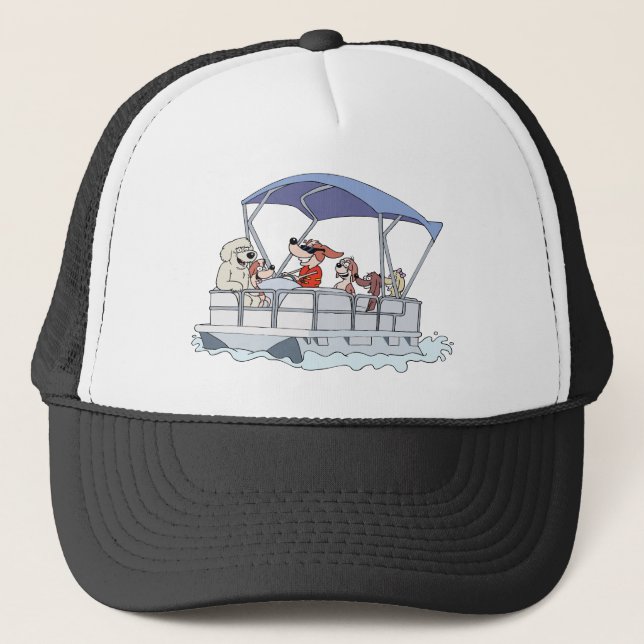 Gorra De Camionero Barco el pontón (Anverso)