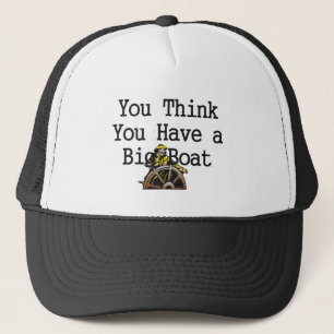 Gorra De Camionero Barco grande de la CAMISETA