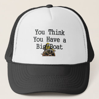 Gorra De Camionero Barco grande de la CAMISETA