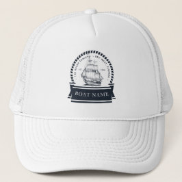 Gorra De Camionero Barco náutico personalizado
