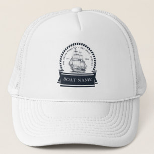 Gorra De Camionero Barco náutico personalizado
