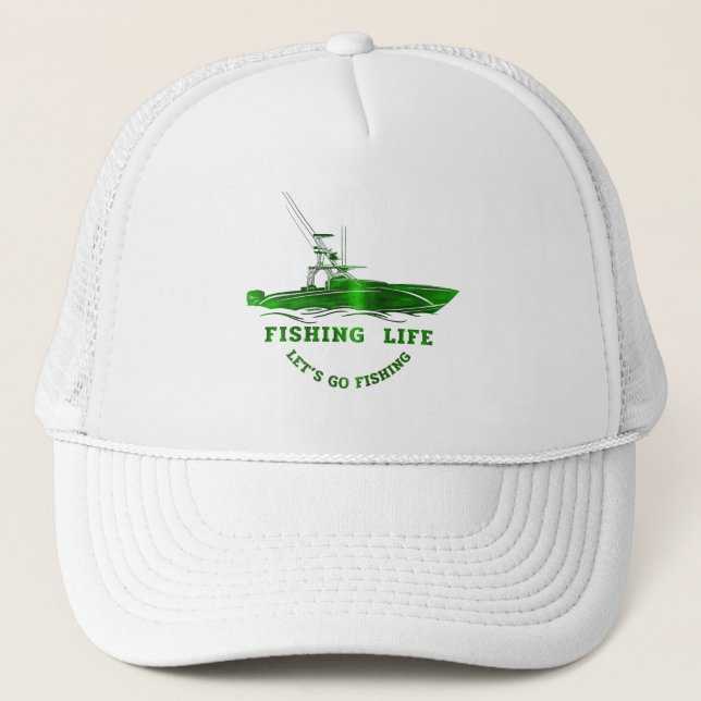 Gorra De Camionero Barco pesquero  (Anverso)