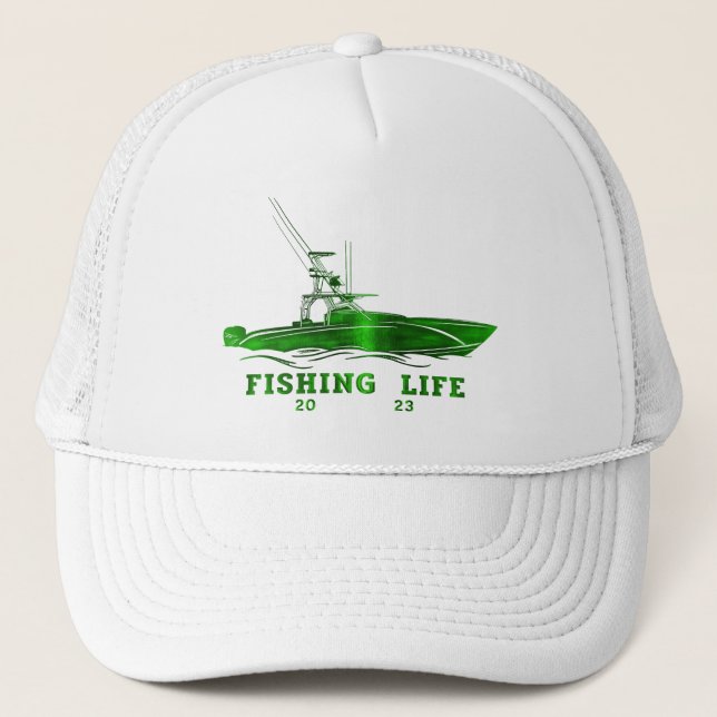 Gorra De Camionero Barco pesquero (Anverso)