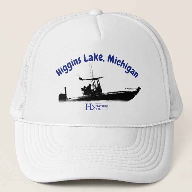 Gorra De Camionero Barco pesquero Higgins Lake (Anverso)