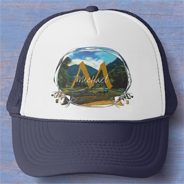 Gorra De Camionero Barcos pesqueros del río Mismaloya 0344 (Subido por el creador)