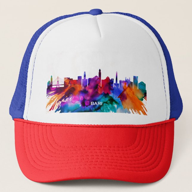 Gorra De Camionero Bari Skyline (Anverso)
