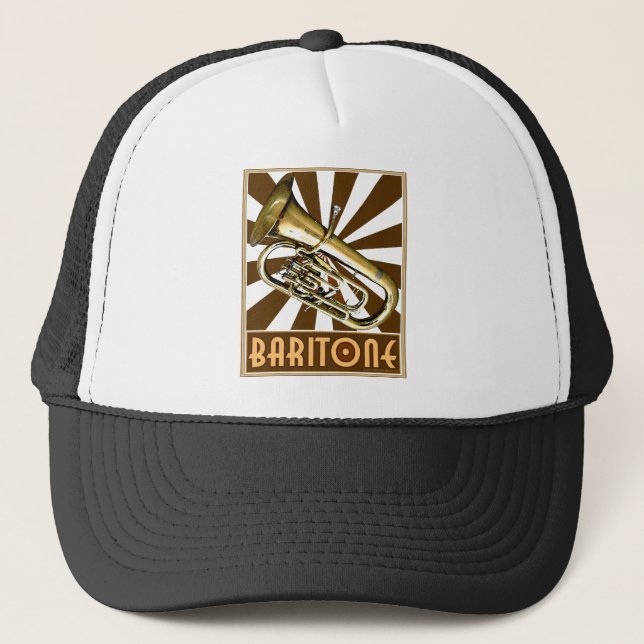 Gorra De Camionero Barítono retro (Anverso)