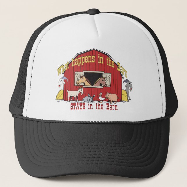 Gorra De Camionero Barnyard Goat (Anverso)
