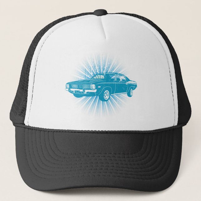 Gorra De Camionero Barracuda 1970 de Plymouth (Anverso)