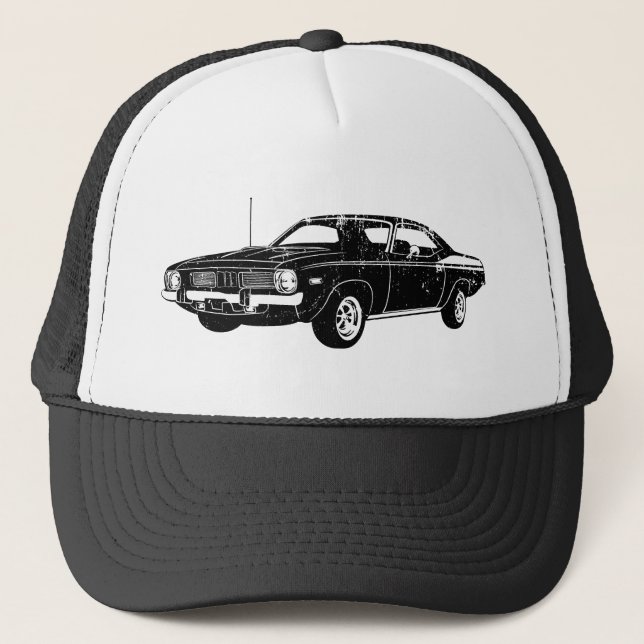 Gorra De Camionero Barracuda 1970 de Plymouth (Anverso)