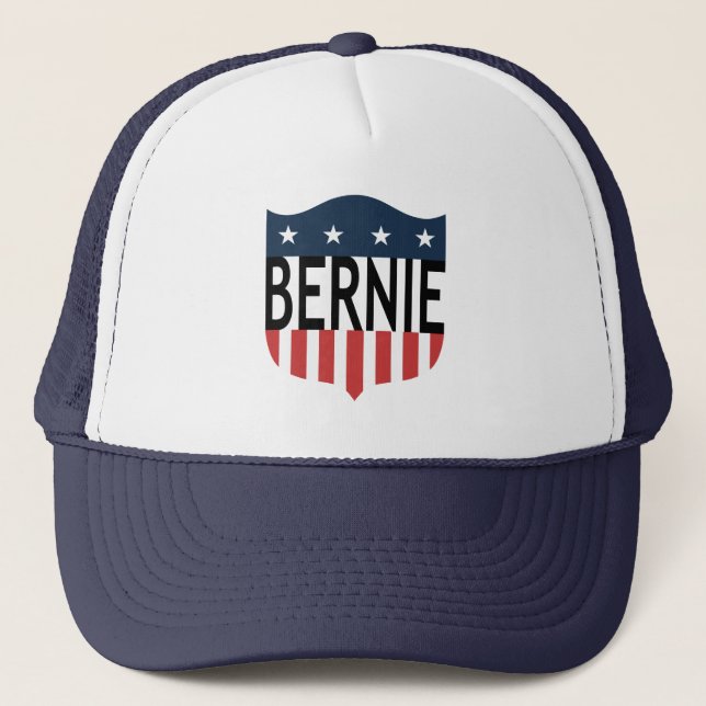 Gorra De Camionero Barras y estrellas de BERNIE (Anverso)