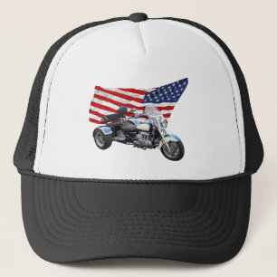 Gorra De Camionero Barras y estrellas Trike