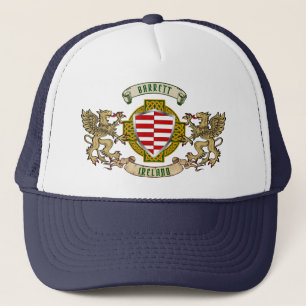 Gorra De Camionero Barrett Irish Shield y Griffins Personalizados