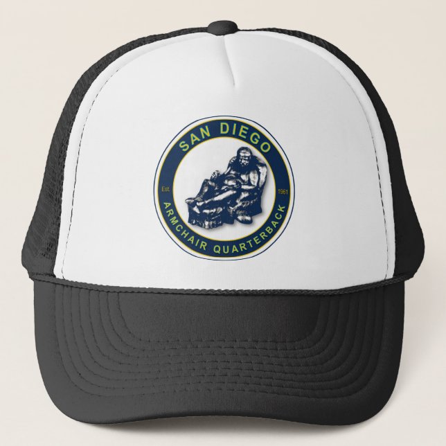 Gorra De Camionero Barrio de Sillones - Fans del fútbol de San Diego (Anverso)