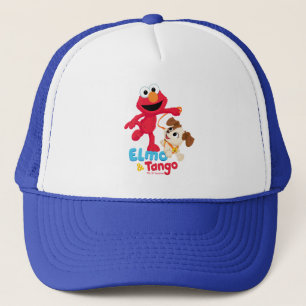 Gorra De Camionero Barrio Sésamo   Ejecución de Elmo y Tango