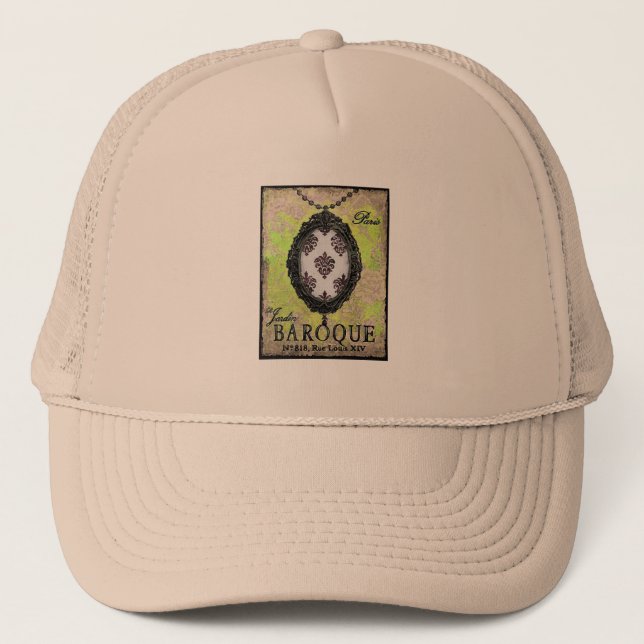Gorra De Camionero Barroco - (Anverso)