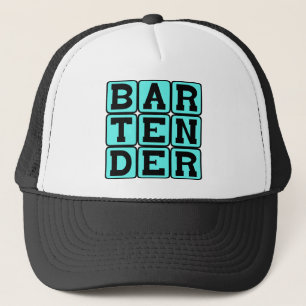 Gorra De Camionero Bartender, dispensador de bebidas