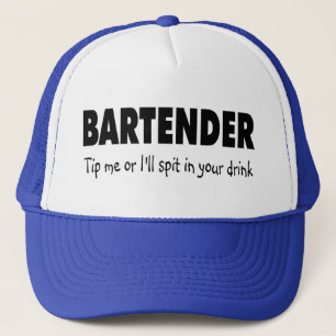 Gorra De Camionero Bartenter inclina me o el escupitajo enfermo en su
