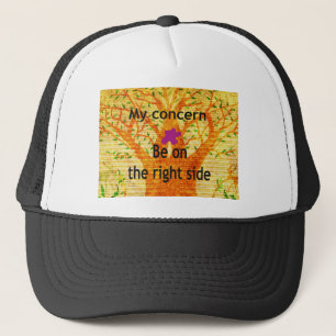 Gorra De Camionero Basado en la rectitud de Baobab, la perspectiva de