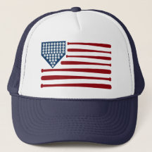 Baseball USA Bandera Bats & Bolas - GraphicLoveSho