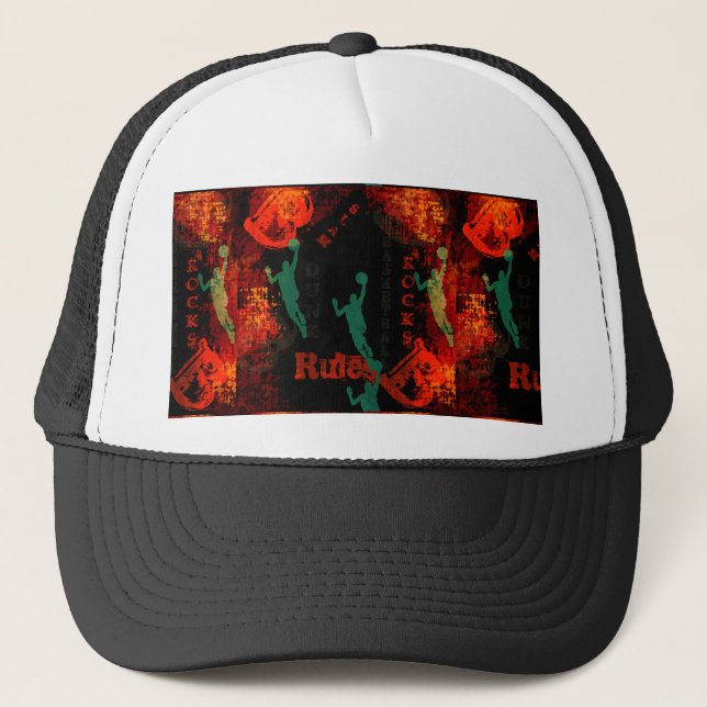 GORRA DE CAMIONERO BASKETBALL (Anverso)