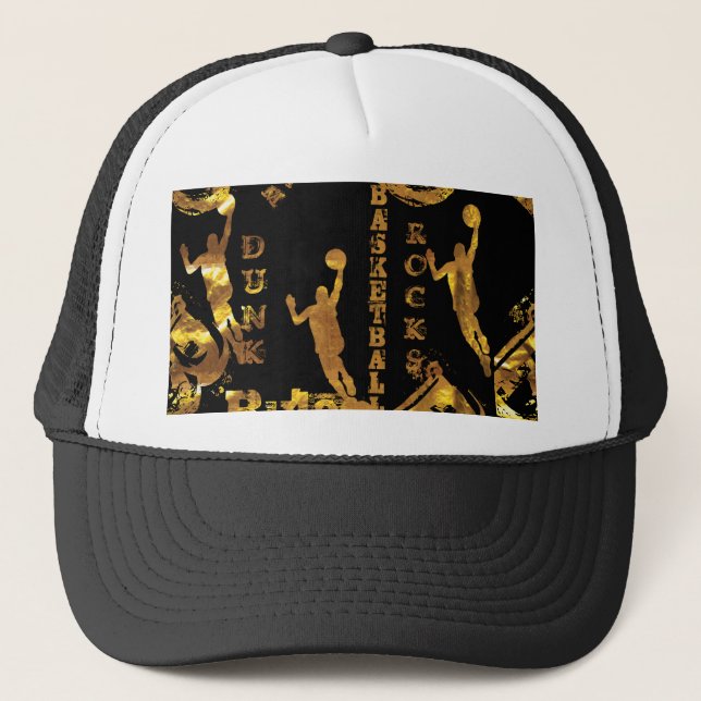 GORRA DE CAMIONERO BASKETBALL (Anverso)