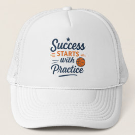 Gorra De Camionero Basketball Training Leads Victory