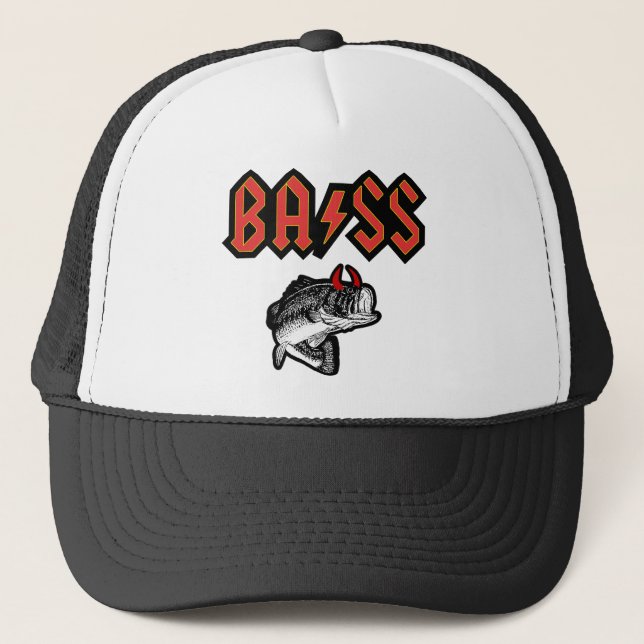 Gorra De Camionero Bass (bocinas) (Anverso)