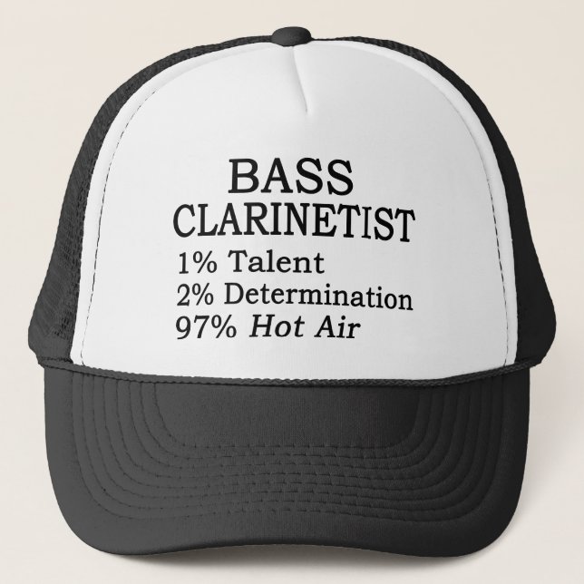 Gorra De Camionero Bass Clarinetist Hot Air (Anverso)