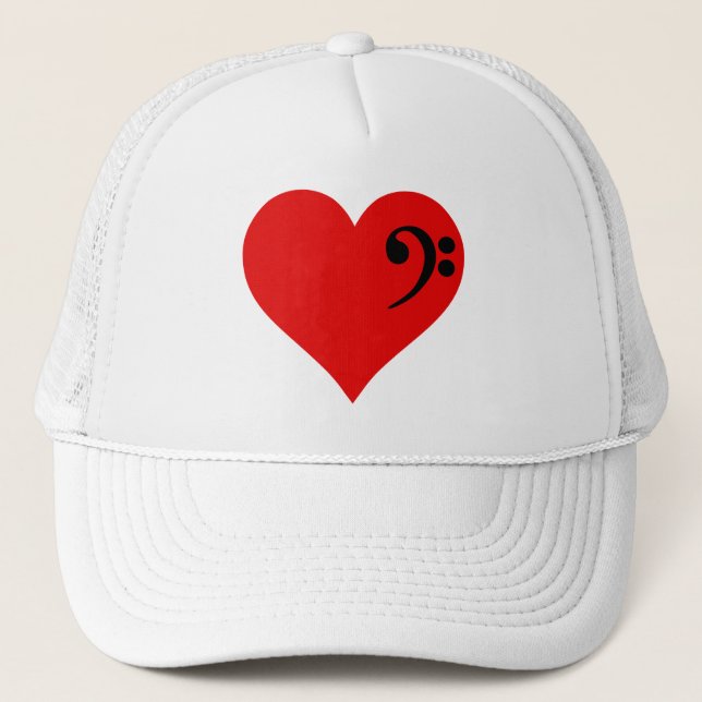 Gorra De Camionero Bass Heart (Anverso)