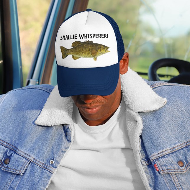 Gorra De Camionero Bass Whisperer Funny Fishing Fisherman Angler (Subido por el creador)