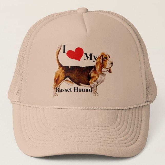 Gorra De Camionero Basset Hound (Anverso)
