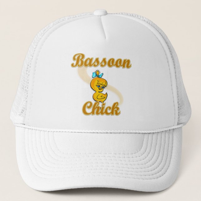 Gorra De Camionero Bassoon Chick (Anverso)