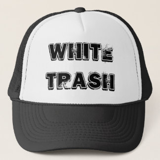 GORRA DE CAMIONERO BASURA BLANCA
