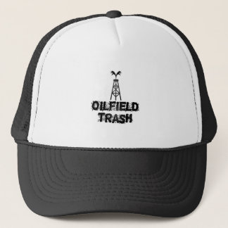 Gorra De Camionero Basura del campo petrolífero