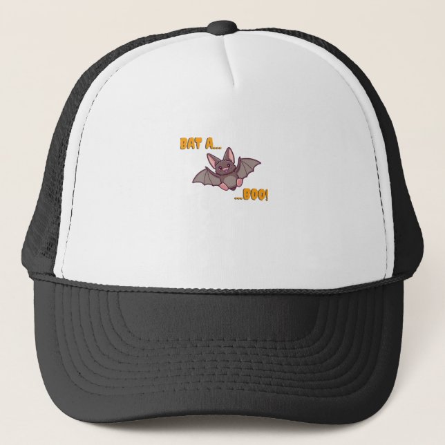 Gorra De Camionero Bat A Boo Cute Bat (Anverso)