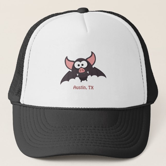 Gorra De Camionero Bat - Austin, Texas (Anverso)
