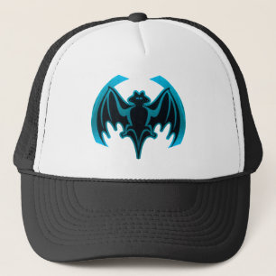 Gorra De Camionero Bat Cyan El MUSEO Regalos Zazzle
