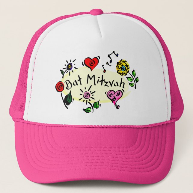 Gorra De Camionero Bat Mitzvah (Anverso)