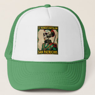 Gorra De Camionero Batallón de San Patricios Irlandés Mexicano
