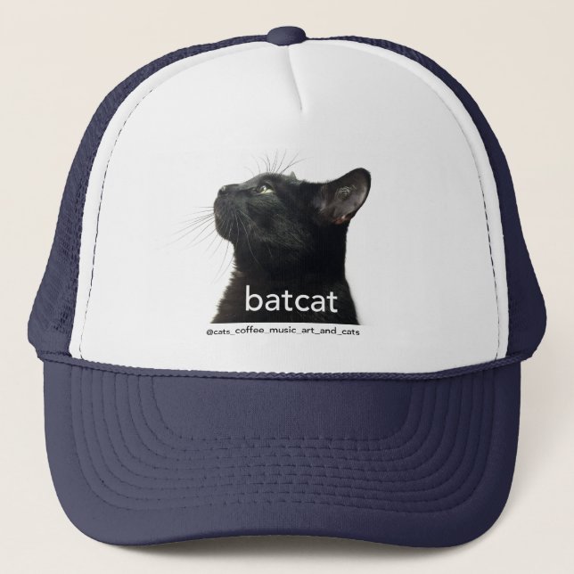 Gorra De Camionero Batcat: gorra del camionero (Anverso)