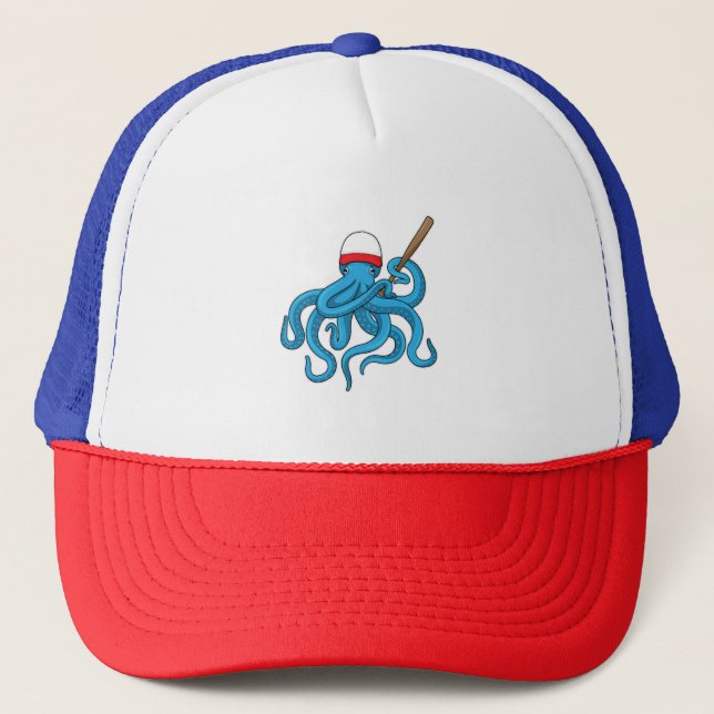 Gorra De Camionero Bate de béisbol Octov (Anverso)