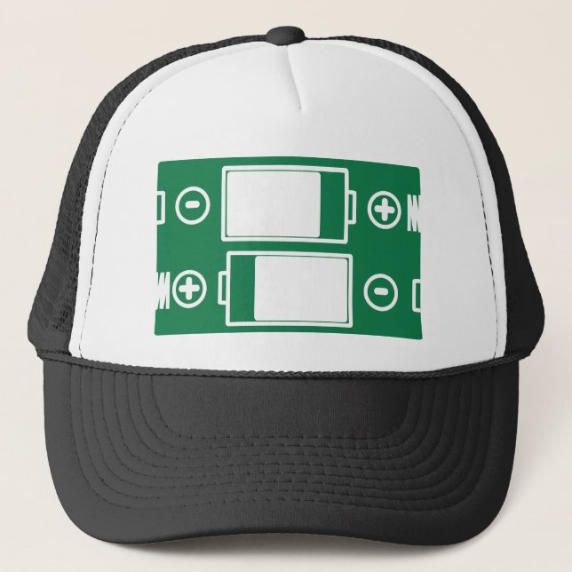Gorra De Camionero Batería (Anverso)