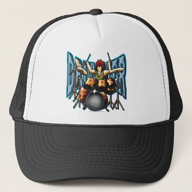 Gorra De Camionero Batería (Anverso)